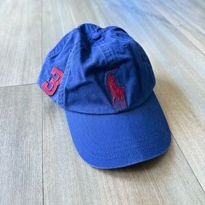 Polo Ralph Lauren Big Pony Embroidered Blue Hat MCMLXVII vintage one size